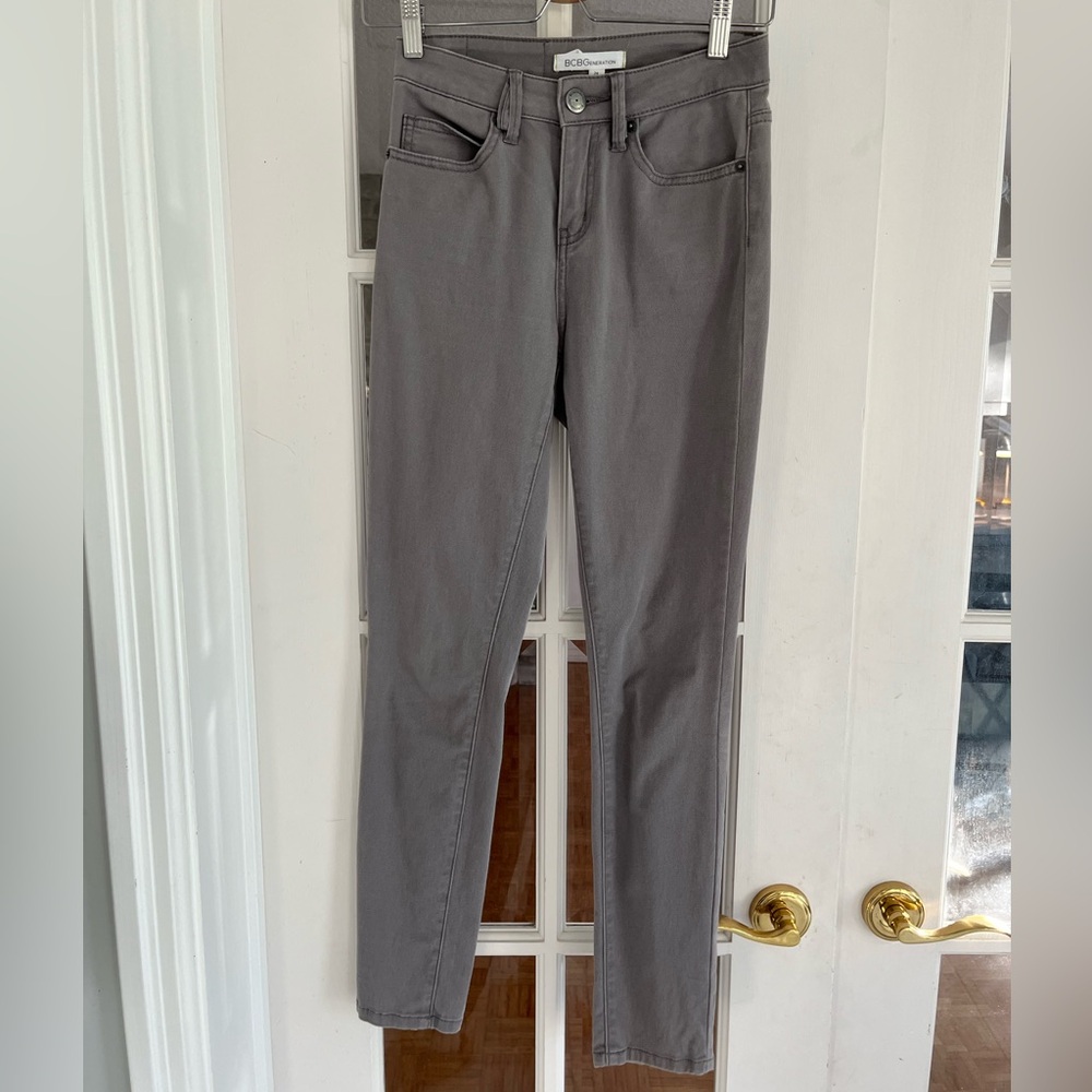 BCBGeneration Skinny Jeans French Grey 24